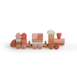 Klosståg - Rosa | Leksaker - Babyleksaker - Träleksaker | BabyMode