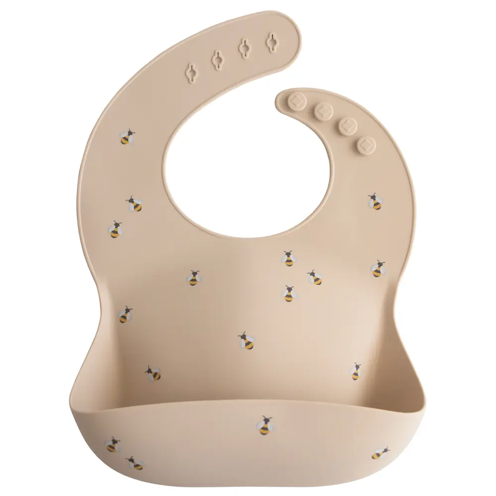 Silikon Haklapp - Bees | Baby & Barn - Äta - Haklappar | BabyMode