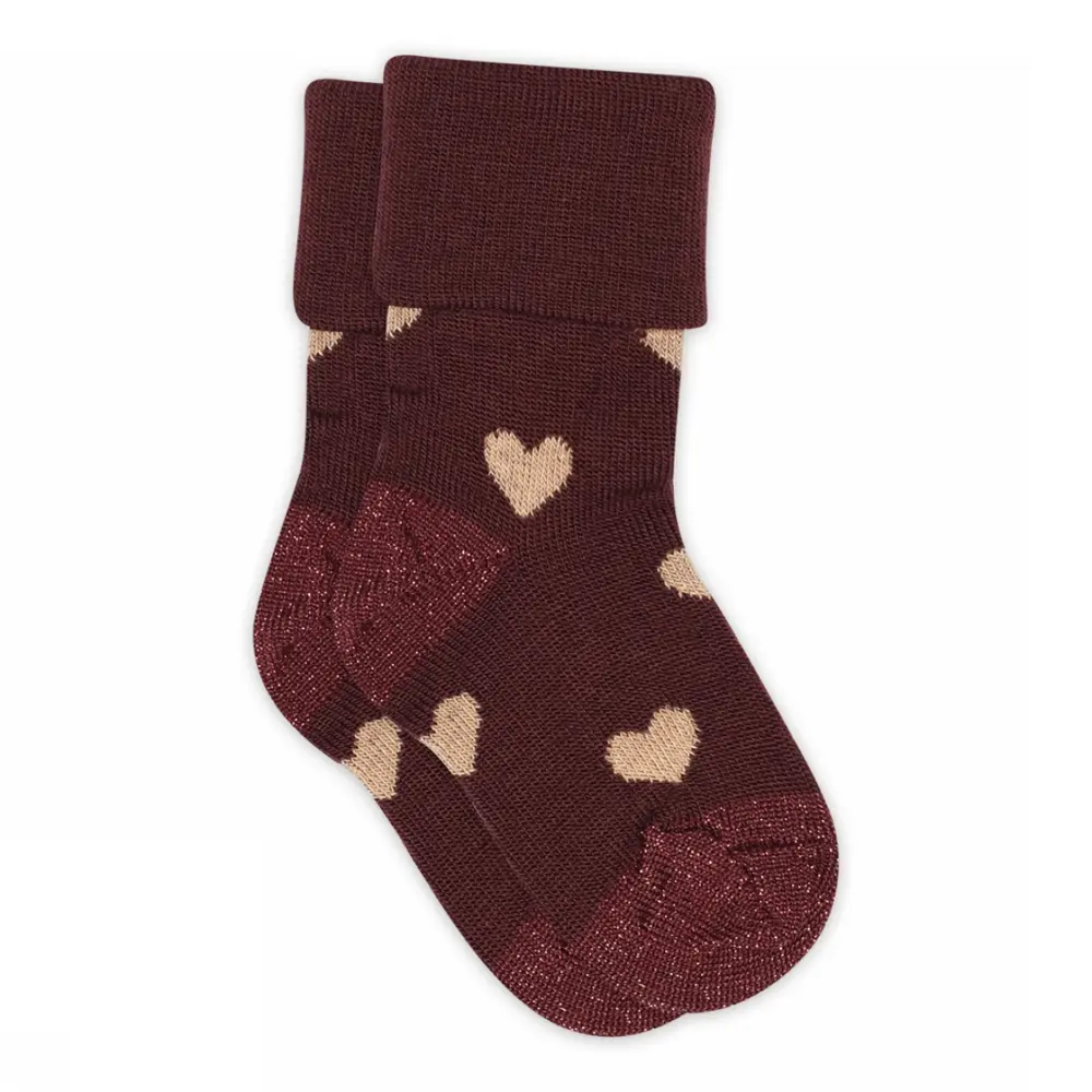 MP Denmark Amelia Strumpor - Wine Red - 15/16