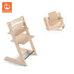Tripp Trapp Stol & Babyset - Natural | Baby & Barn | BabyMode