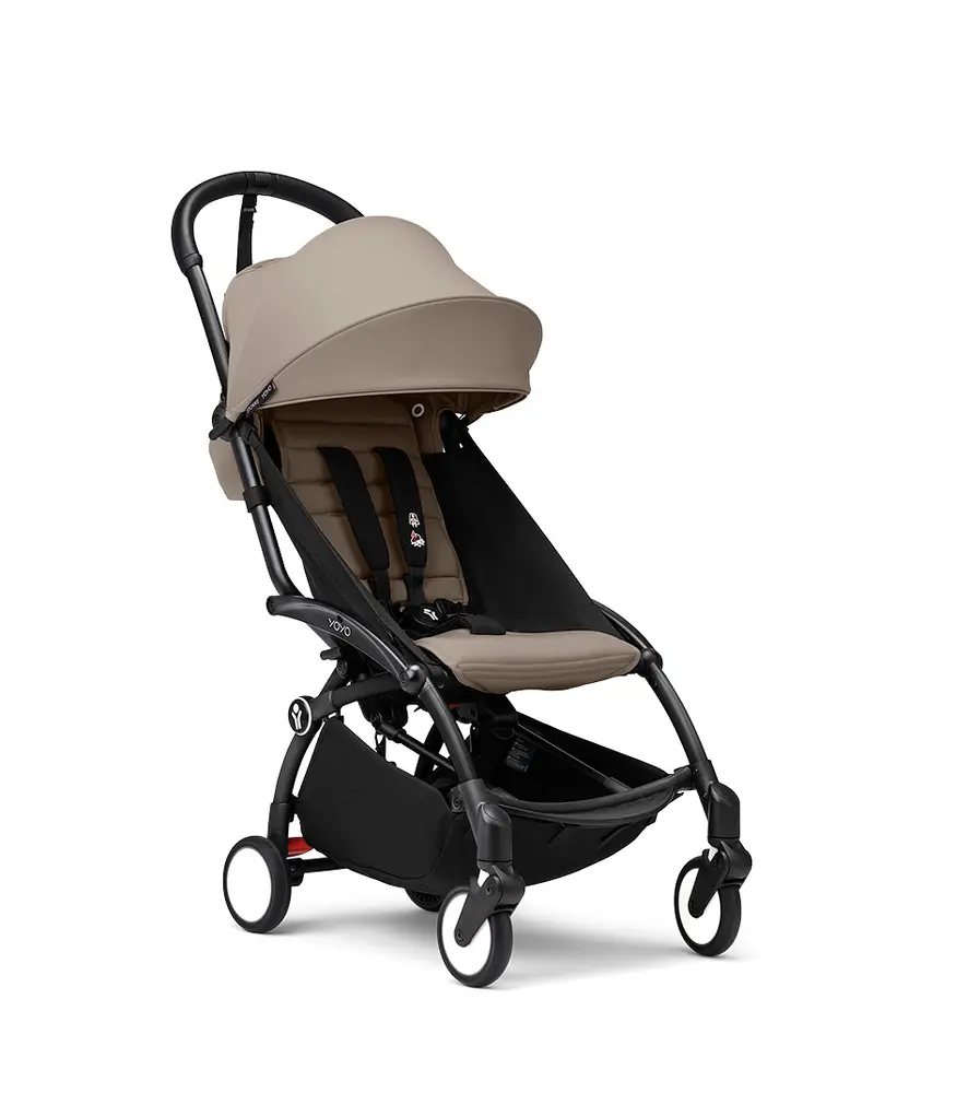 Stokke® Yoyo³ Resevagn - Black/Taupe | Barnvagnar - Resevagnar & sulkys | BabyMode