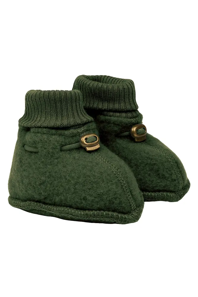 Mikk-Line Ulltofflor - Kombu Green - 62/68