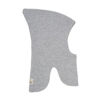 Ullstickad Balaclava Windstop - Light grey melange