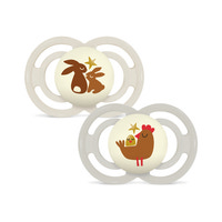 Perfect Night Silk Napp 6-16 mån 2-pack - Neutral