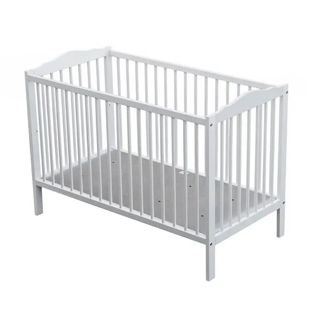 Spjälsäng Nina - Vit | Barnrum - Barnsängar & vaggor - Spjälsängar | BabyMode