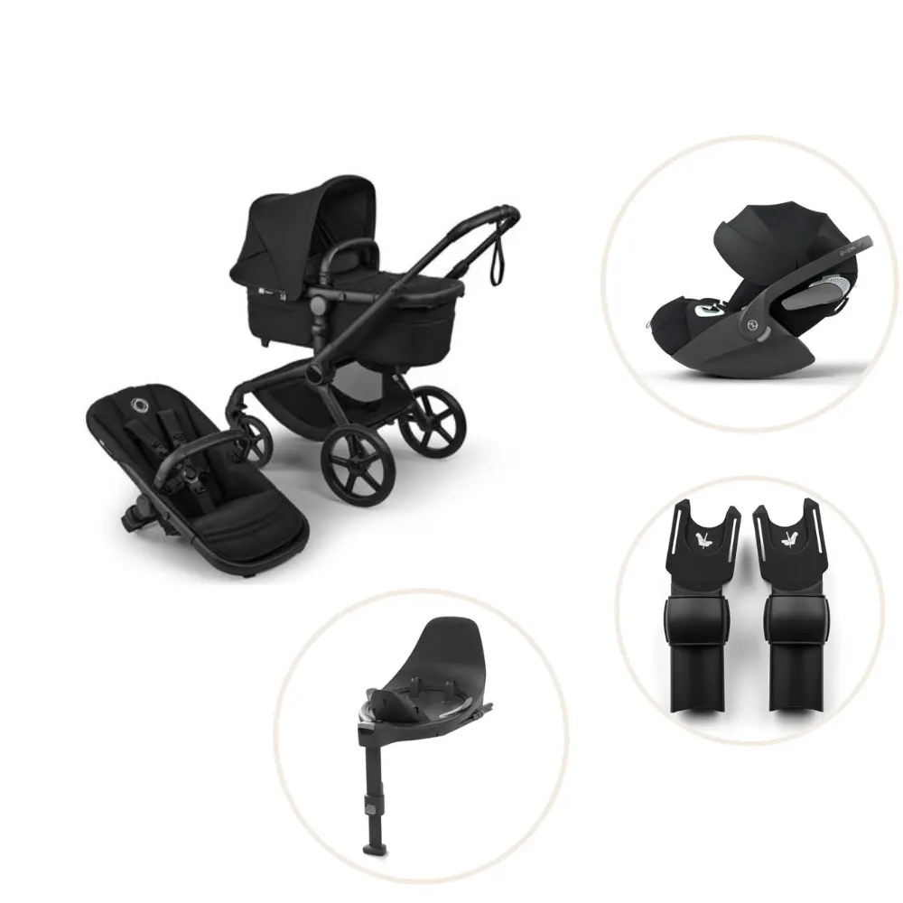 Bugaboo Fox 5 Renew Barnvagn - Heritage Black/Black