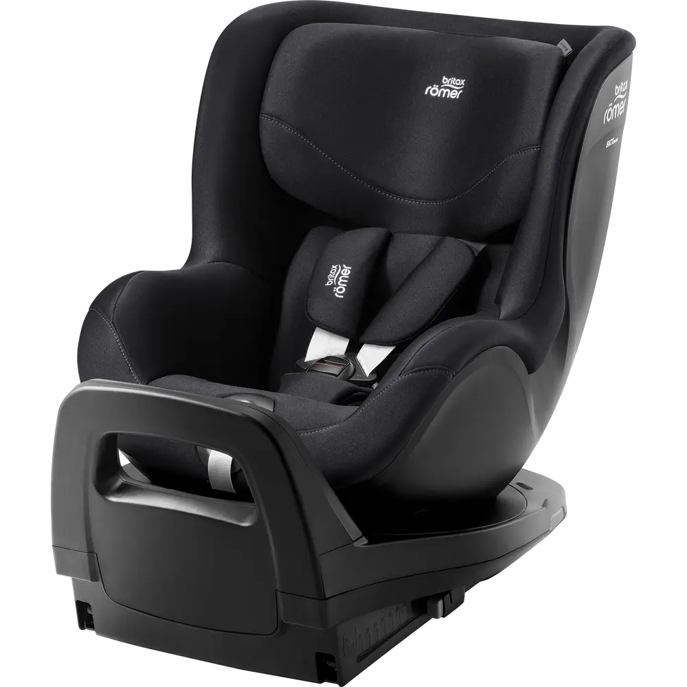 Britax Römer Dualfix Pro M Classic Bilbarnstol - Deep Black | Bilbarnstolar - Bakåtvända bilbarnstolar 9-36 Kg - Bakåtvända bilbarnstolar upp till 23 kg | BabyMode