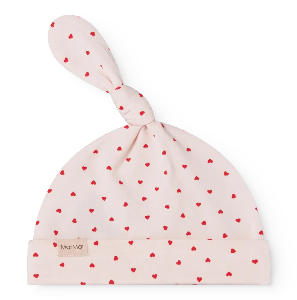 Aiki Babymössa - Happy Hearts - 56/2 MDR. | Barnkläder - Mössor, vantar och tossor - Mössor & balaclavas | BabyMode