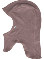 Balaclava Ribbad Ull - Twilight Mauve