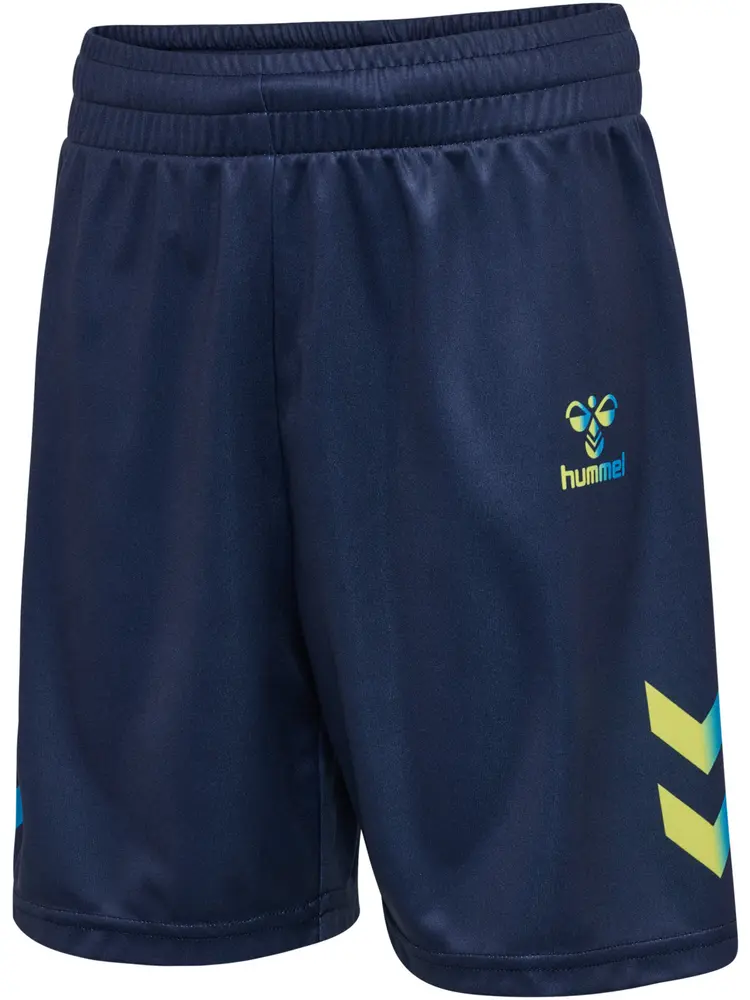 Shimmer shorts - Dress blues/Limeade - 110 | Barnkläder - Temakläder - Träningskläder | BabyMode