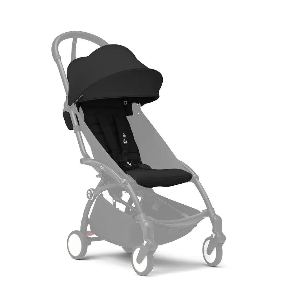 Stokke® Yoyo 6+ Färgklädsel - Black | Barnvagnar - Resevagnar & sulkys | BabyMode