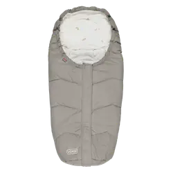 Åkpåse Move Light - Dark Sand Wings | Barnvagnar - Barnvagnstillbehör - Åkpåsar | BabyMode