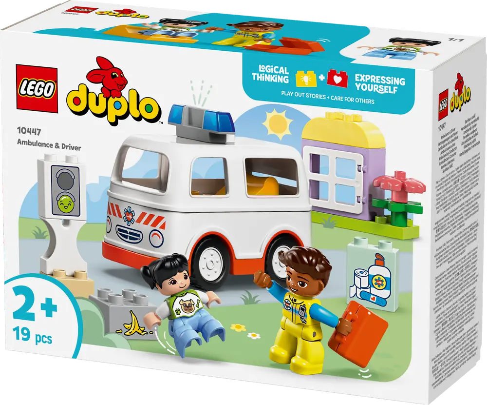 LEGO DUPLO Town 10447 Ambulans och förare