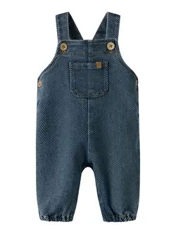 Keifer Denim Hängselbyxor - Denim Blue | Kläder - Underdelar - Hängsel & jumpsuits | BabyMode