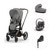 Cybex Priam Duovagn + Cloud T Plus + Bas T - Rosegold/Mirage Grey