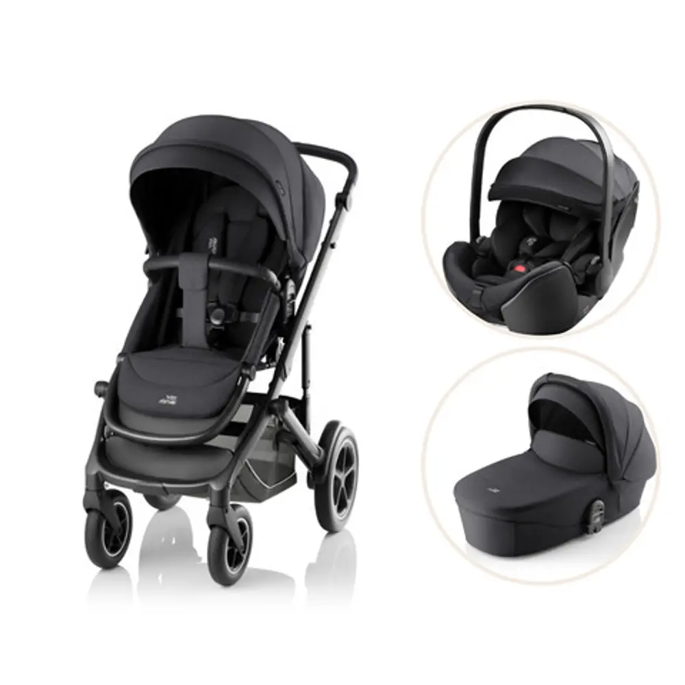 Britax Smile 5Z sittvagn, carbon black STYLE