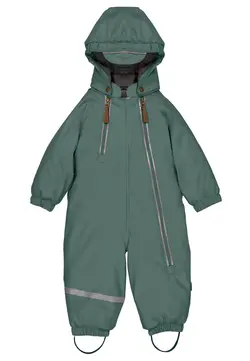 PU Vinteroverall 2 Zip Recycled - Balsam green | Kläder - Ytterplagg - Overaller | BabyMode