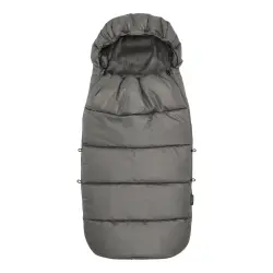 Österbro-åkpåsen - Puffer Grey | Barnvagnar - Barnvagnstillbehör - Åkpåsar | BabyMode