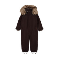 En Fant Vinteroverall M. Fake Fur - Coffee Bean