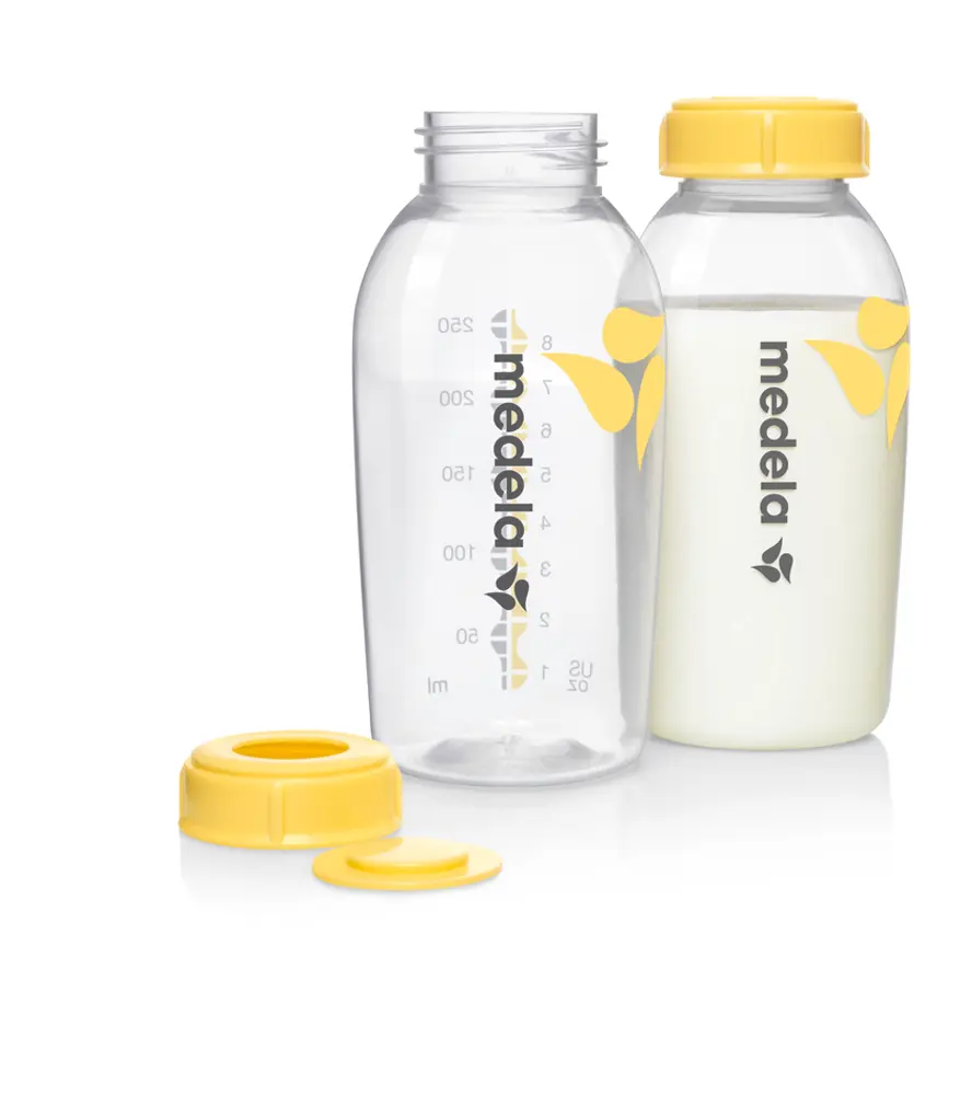Bröstmjölksflaska 250 Ml, 2-P | Graviditet & Amning - Amning - Bröstpumpar - Tillbehör | BabyMode