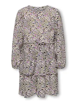 Bella ls v-neck kjole aop - CLOUDDANCE | Kläder - Toppar - Klänningar - Klänningar | BabyMode