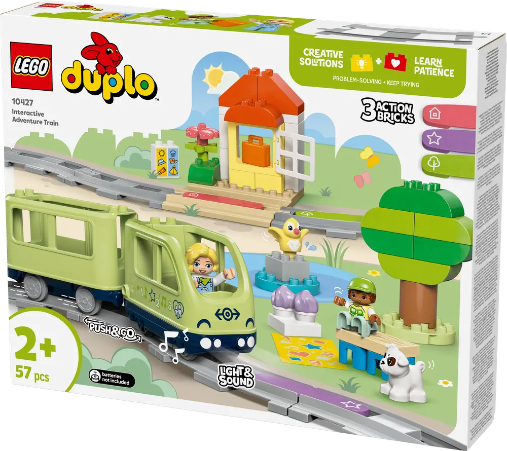 LEGO DUPLO Town 10427 Interaktivt äventyrståg