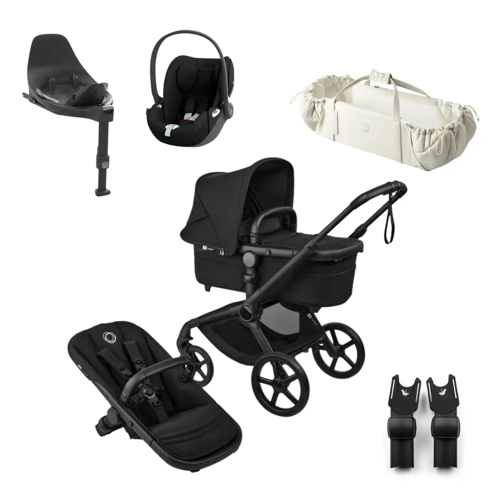 Bugaboo Fox 5 Renew Barnvagn - Heritage Black/Black