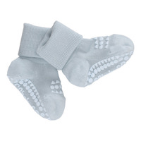 Skridsikre Strømper - Bamboo - Sky blue