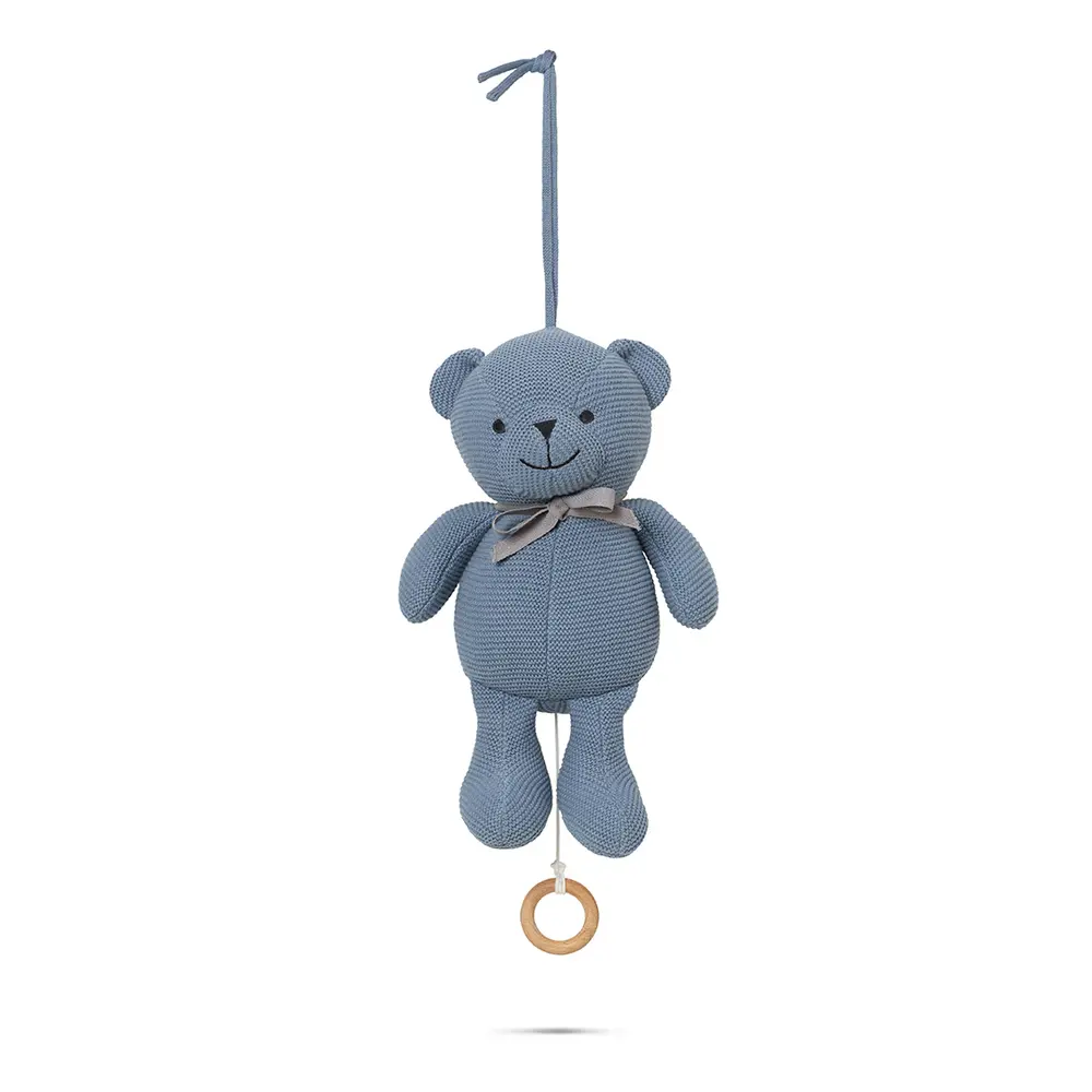 Gosedjur med Musik - Misty Blue | Leksaker - Babyleksaker - Musikmobiler | BabyMode