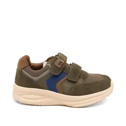 Sneakers Yuki V Tex - Green | Skor - Sneakers - Sneakers med kardborre | BabyMode