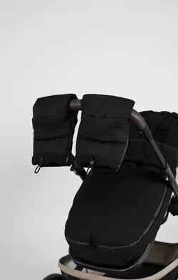 Handvärmare - Matte Black | Barnvagnar - Barnvagnstillbehör - Barnvagnsvantar | BabyMode