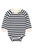 The New Siblings Volker Långärmad Body - Navy Blazer Striped
