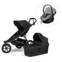 Urban Glide 3 + Liggdel + Maple - Black/Light Grey
