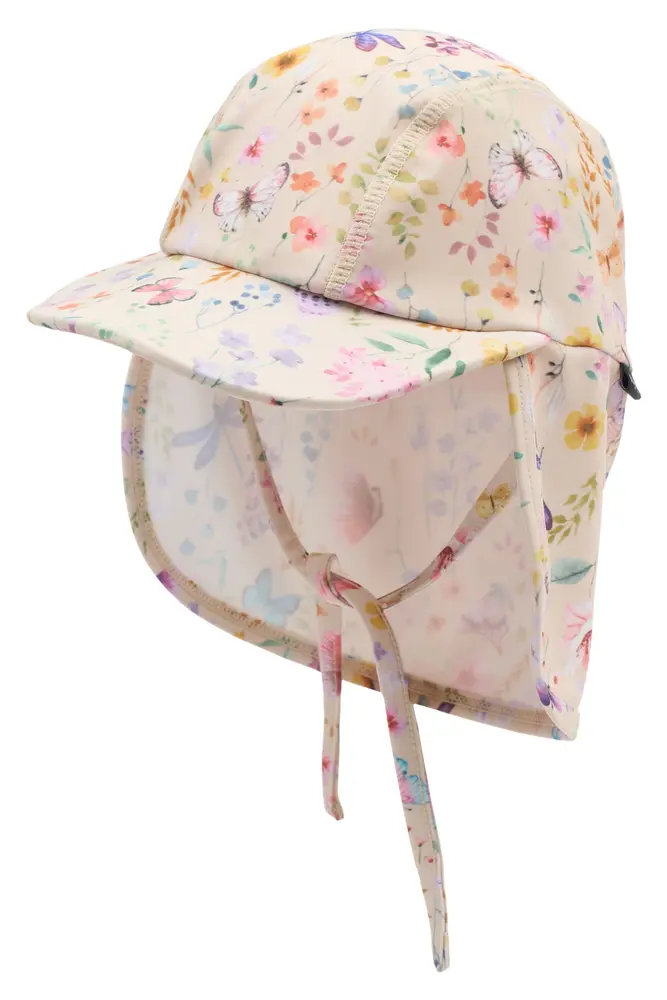 UV hatt – recycled - Butterfly AOP - 3-6 MDR. | Barnkläder - Badkläder - Badtillbehör | BabyMode
