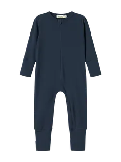 Jumpsuit med dragkedja - Pilot navy | Kläder - Bodys & overaller - Jumpsuit utan fot | BabyMode