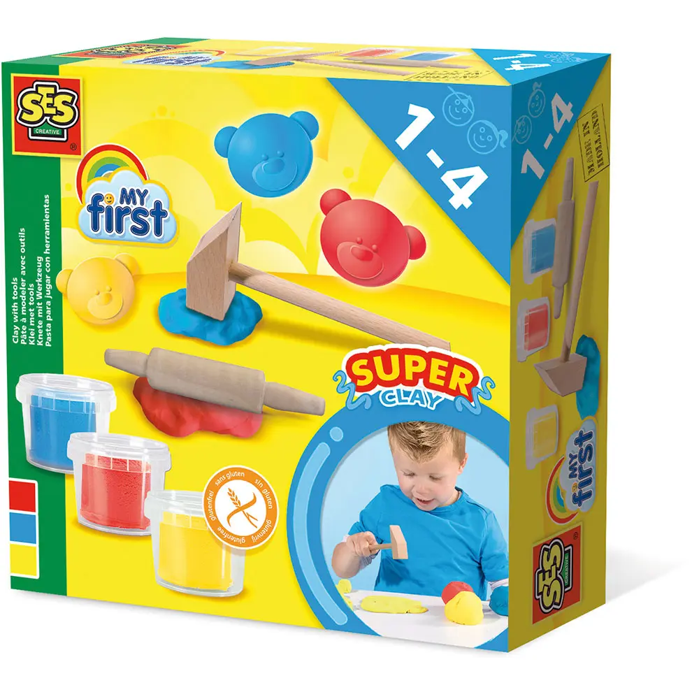 Min Första - Modellera med Verktyg | Leksaker - Kreativ lek - Kreativa set | BabyMode