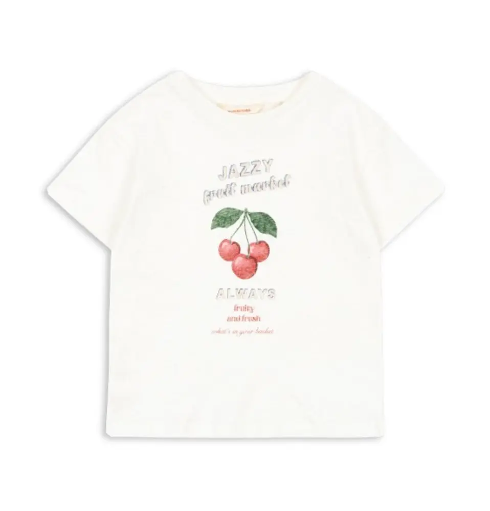 Era T-Shirt - Off white/jazzy - 2 ÅR | Barnkläder - Toppar - T-shirts & toppar | BabyMode