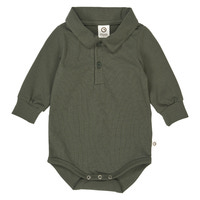 Skjortbody Cozy Me - Deep Green