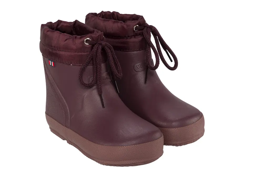 Viking Alv Barefoot Termo Gummistövlar - Grape - 27