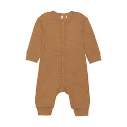 Jumpsuit Ull Solid - Chipmunk Melange | Kläder - Ull - Ulloveraller | BabyMode