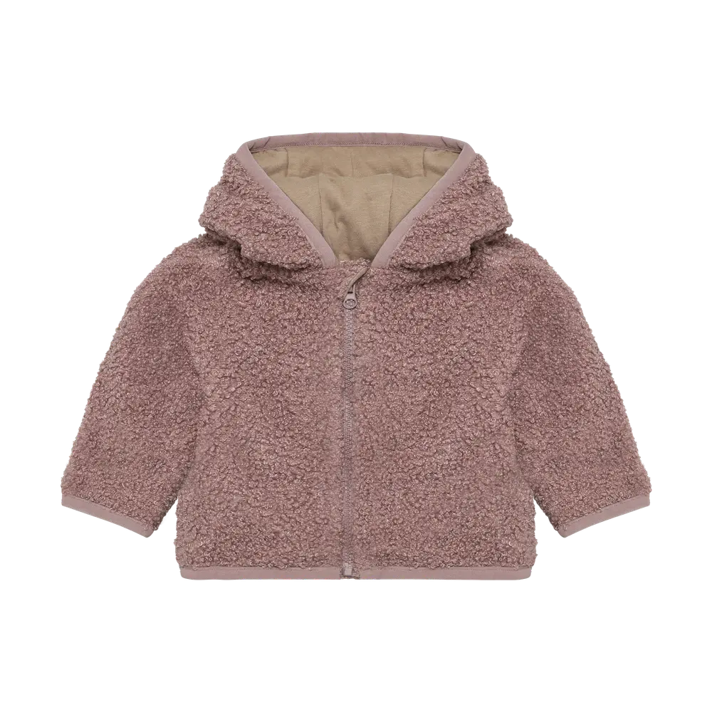 Teddyjacka - Deauville Mauve - 86/92 | Barnkläder - Ytterplagg - Vår/Höstjackor | BabyMode