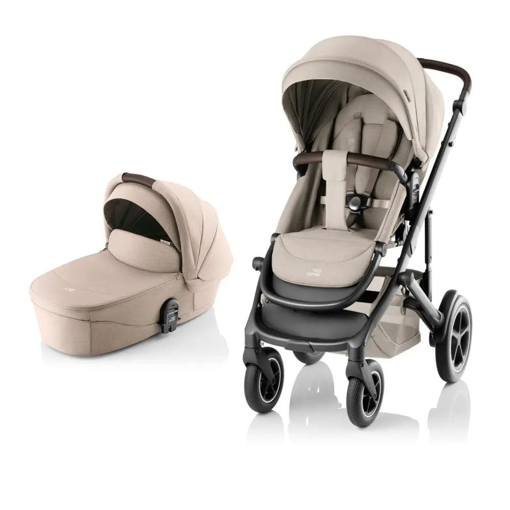 Britax Römer Smile 5Z Style Barnvagn - Teak | Barnvagnar - Duovagnar - Alla duovagnar | BabyMode