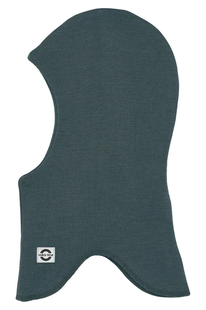 Mikk-Line Ull Balaclava - Dark Slate - 110/116