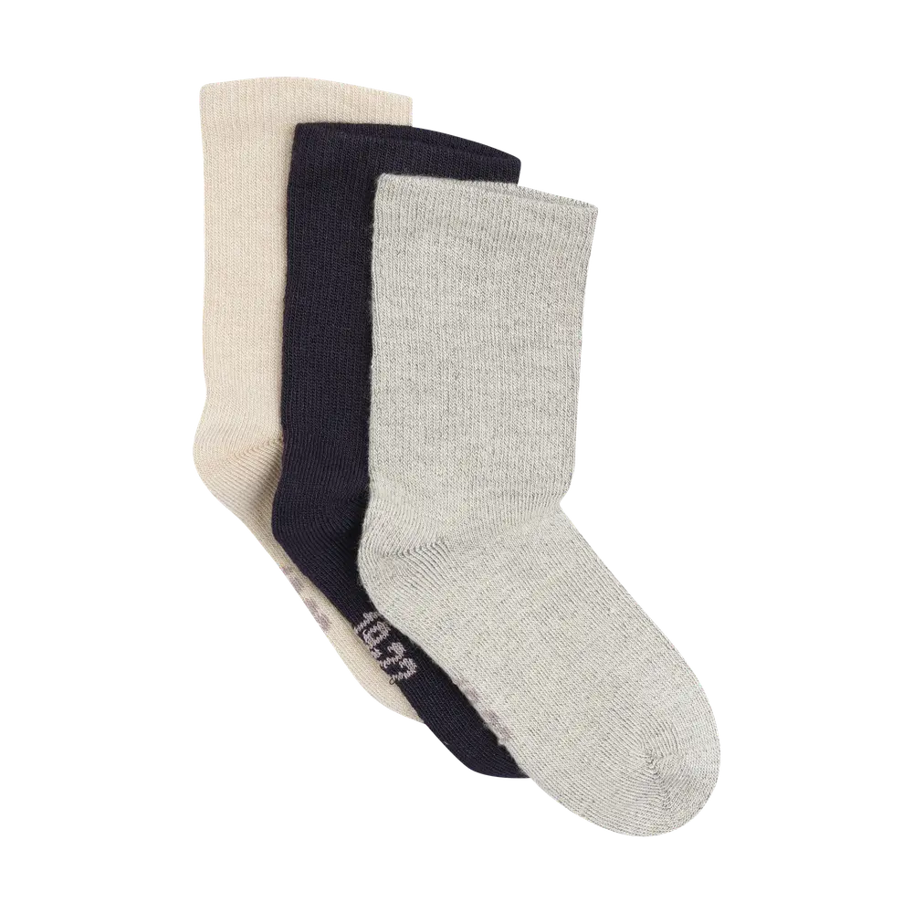 Ankelsok 3-pak - Dark navy - 27/30 | Barnkläder - Strumpor & strumpbyxor - Strumpor | BabyMode