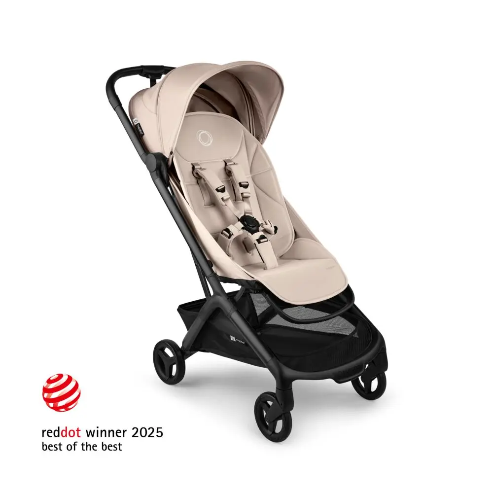 Bugaboo Butterfly 2 Resevagn - Black/Desert Taupe | Barnvagnar - Resevagnar & sulkys | BabyMode