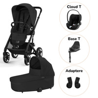Talos S Lux Duovagn Moon Black + Cloud T + Basenhet T