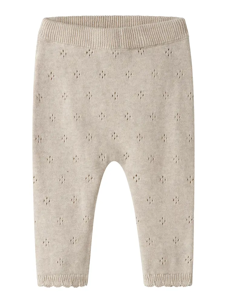 Diame Knit Byxor - Peyote Melange - 56 | Barnkläder - Underdelar - Byxor | BabyMode