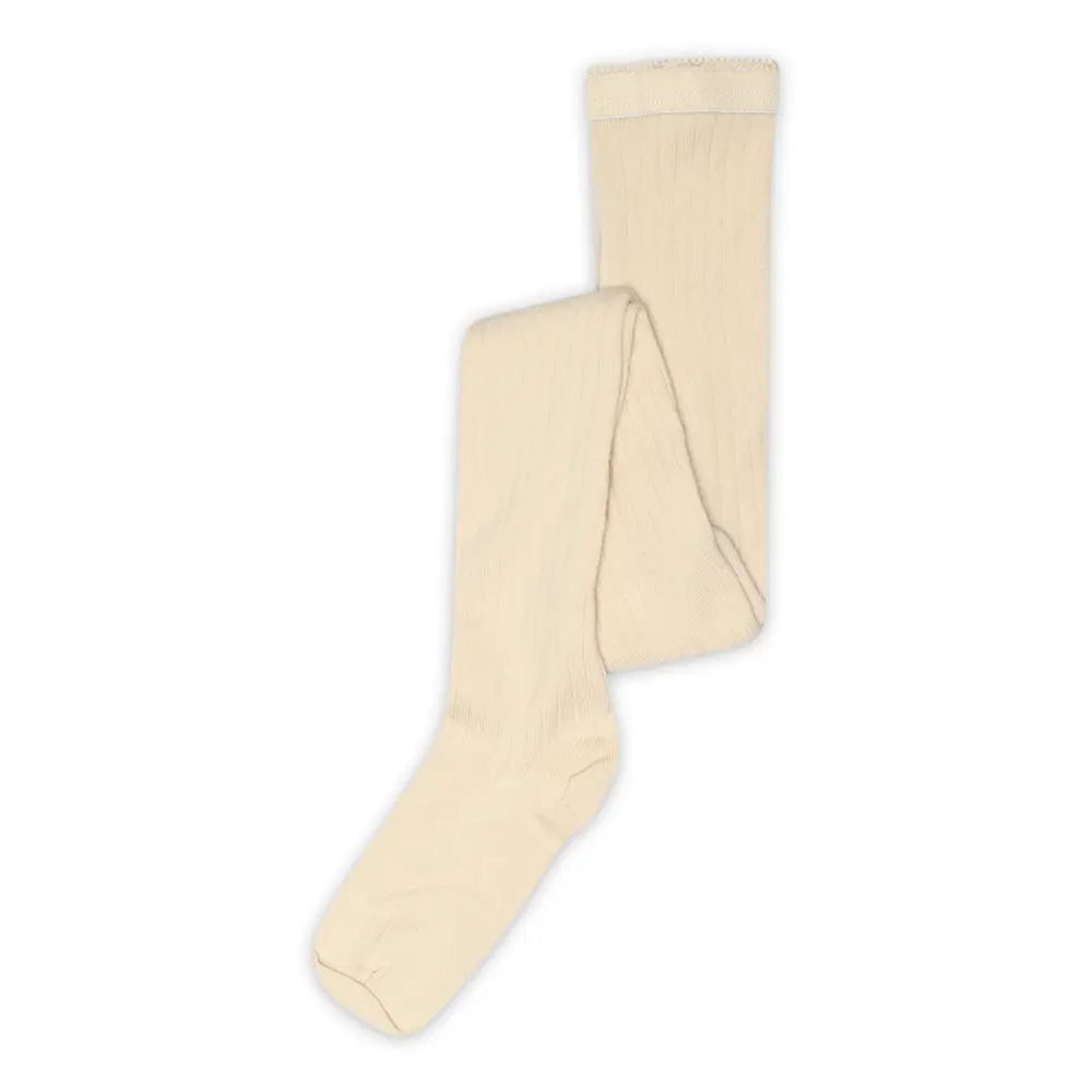 Strumpbyxor Ull Rib - Beige - 110
