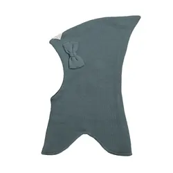 Balaclava m. Dino - Seagrass | Kläder - Ull - Ullmössor, ullvantar och ulltossor | BabyMode