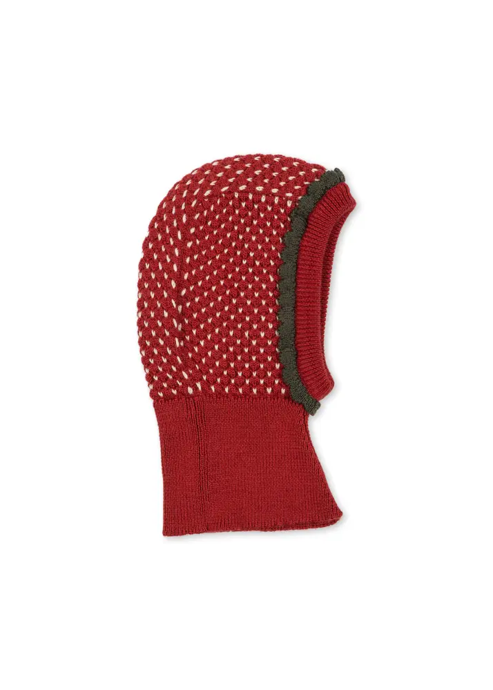 Strawberry Balaclava - True Red - 6-9 MDR.